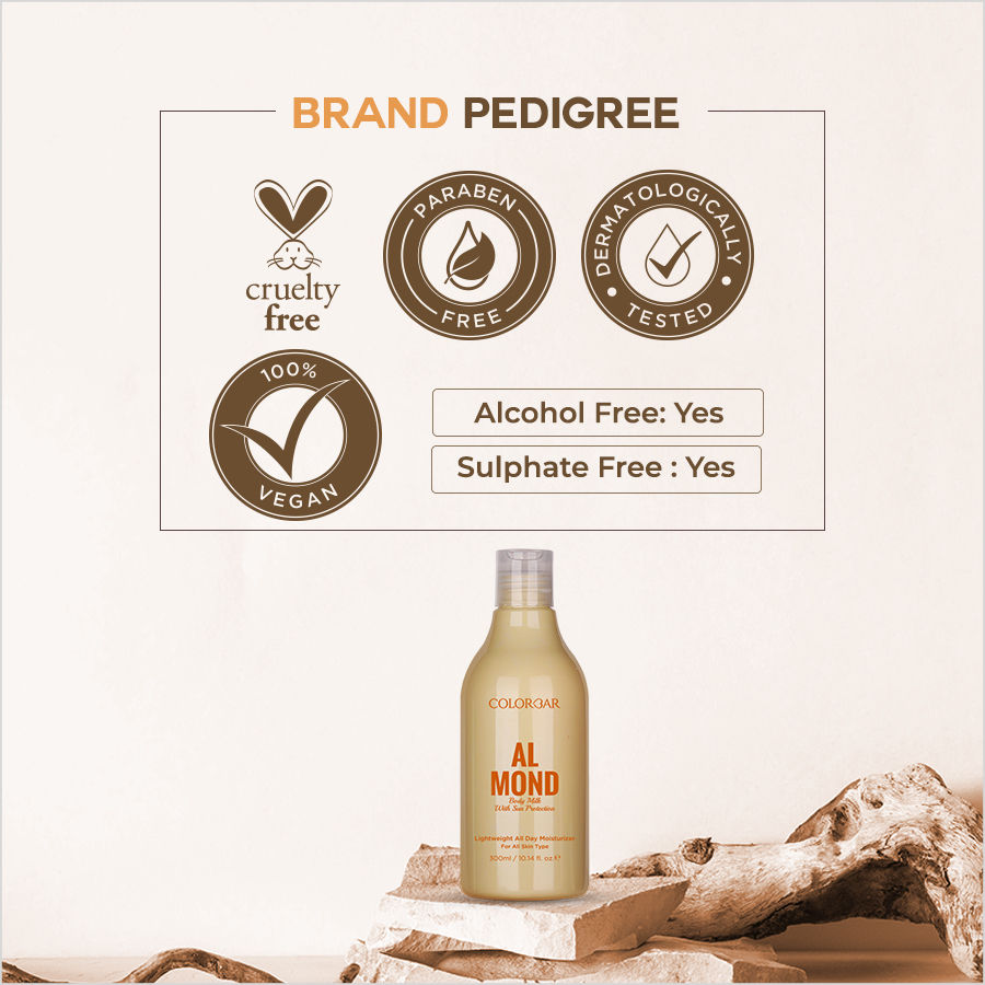 Almond Body Milk With Sun Protection