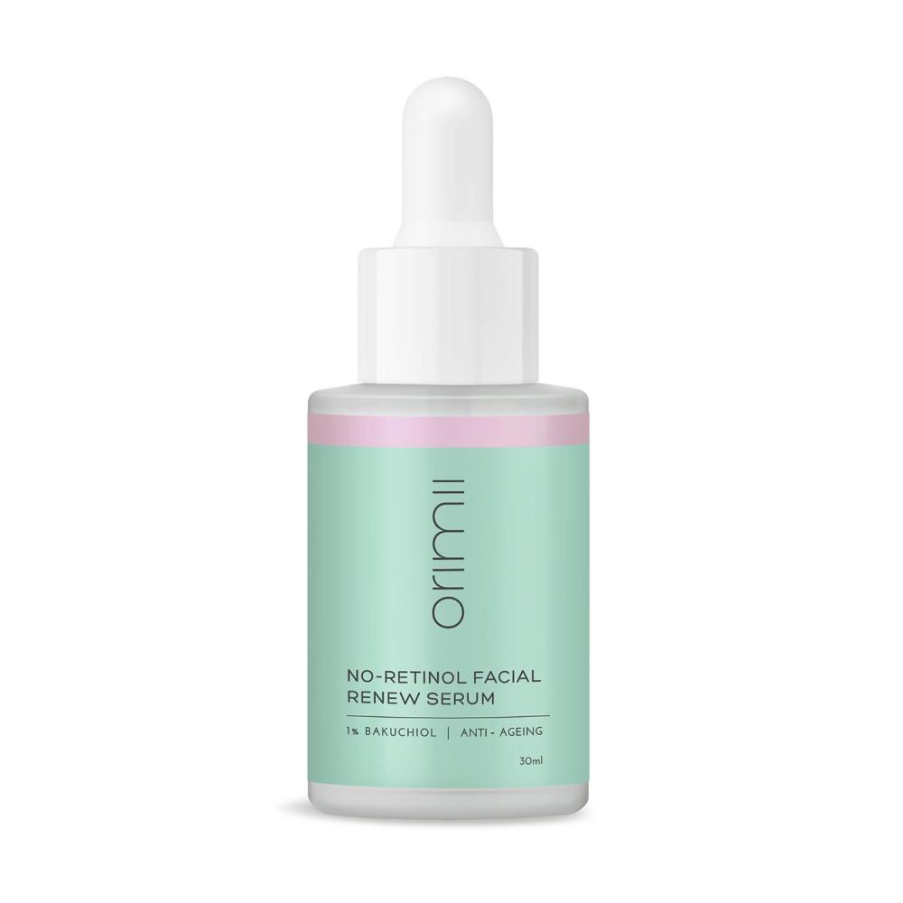 No Retinol Anti Ageing 1% Bakuchiol Face Serum - Non Comedogenic, Pregnancy Safe