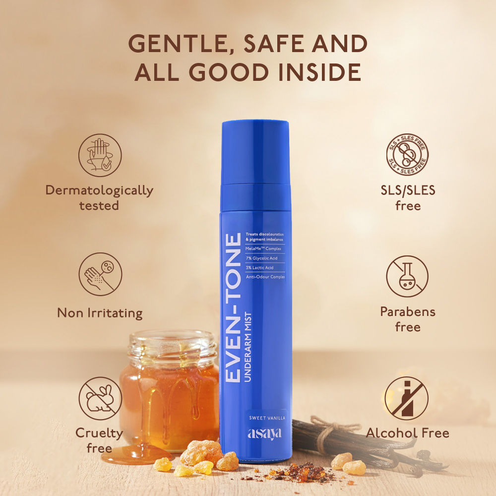 Depigmentation Spray For Dark Underarms Melame Complex Sweet Vanilla