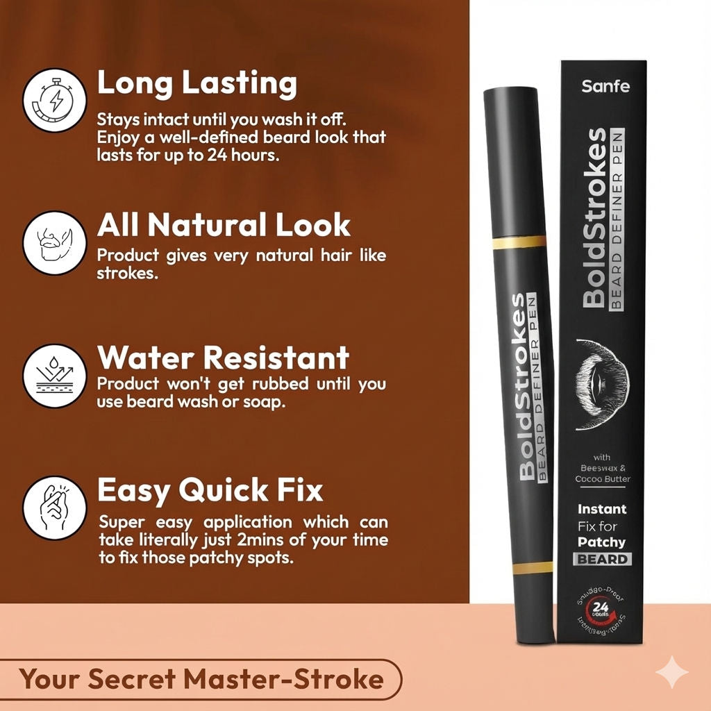 BoldStrokes Beard Definer Pen