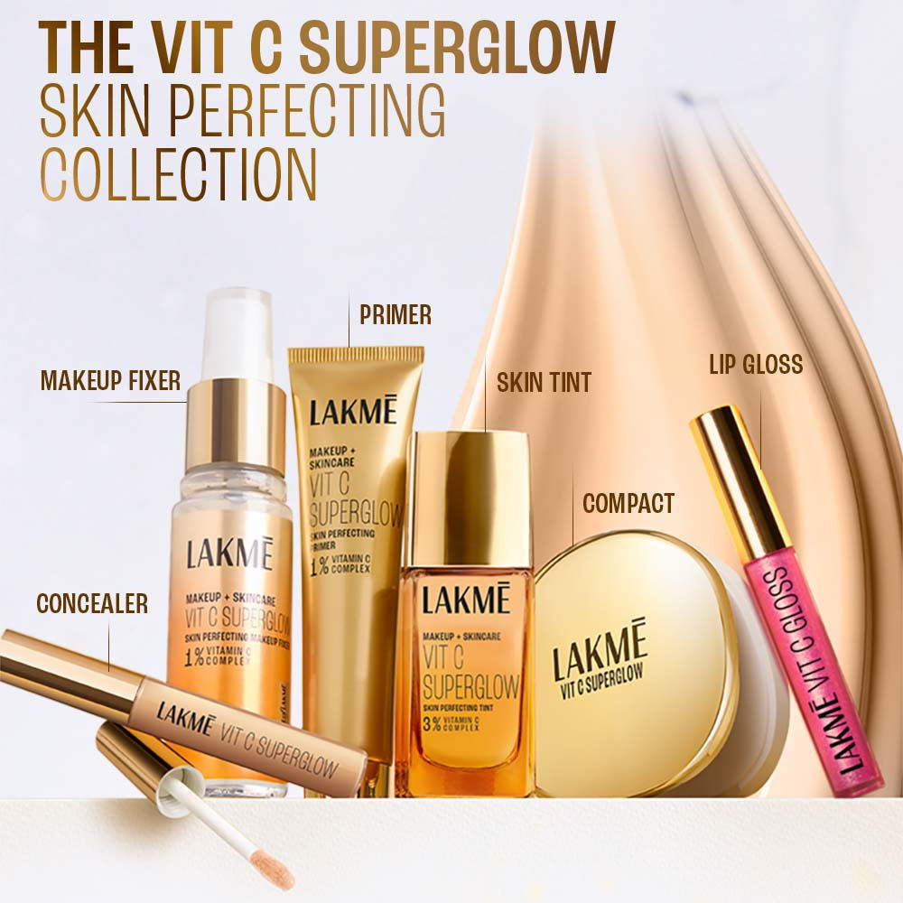 Superglow Glass Finish Lip Gloss oil with Vitamin C
