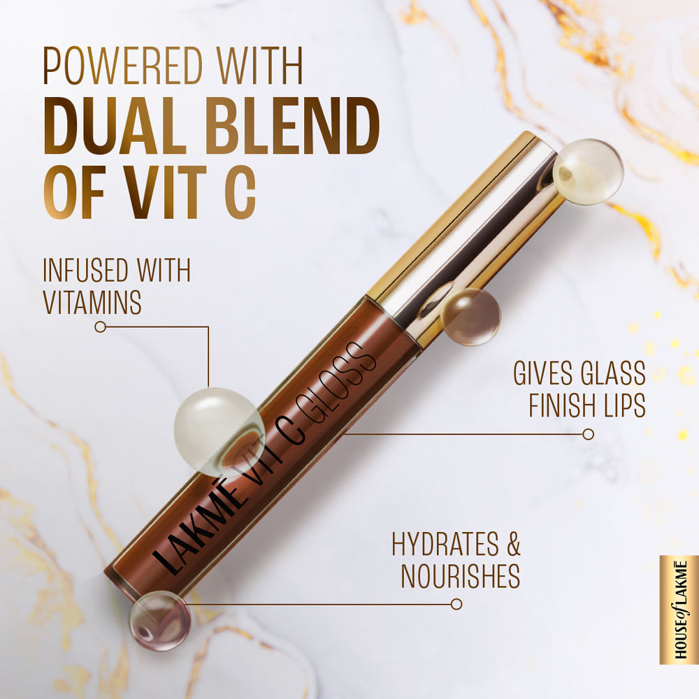 Superglow Glass Finish Lip Gloss oil with Vitamin C