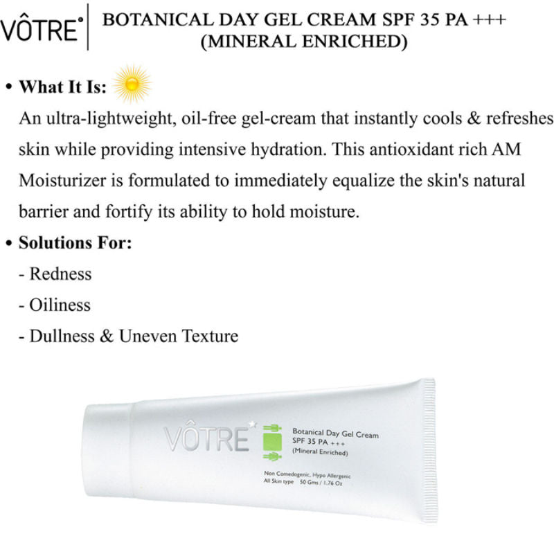 Botanical Day Gel Creme With SPF 35 PA++ Mineral Enriched