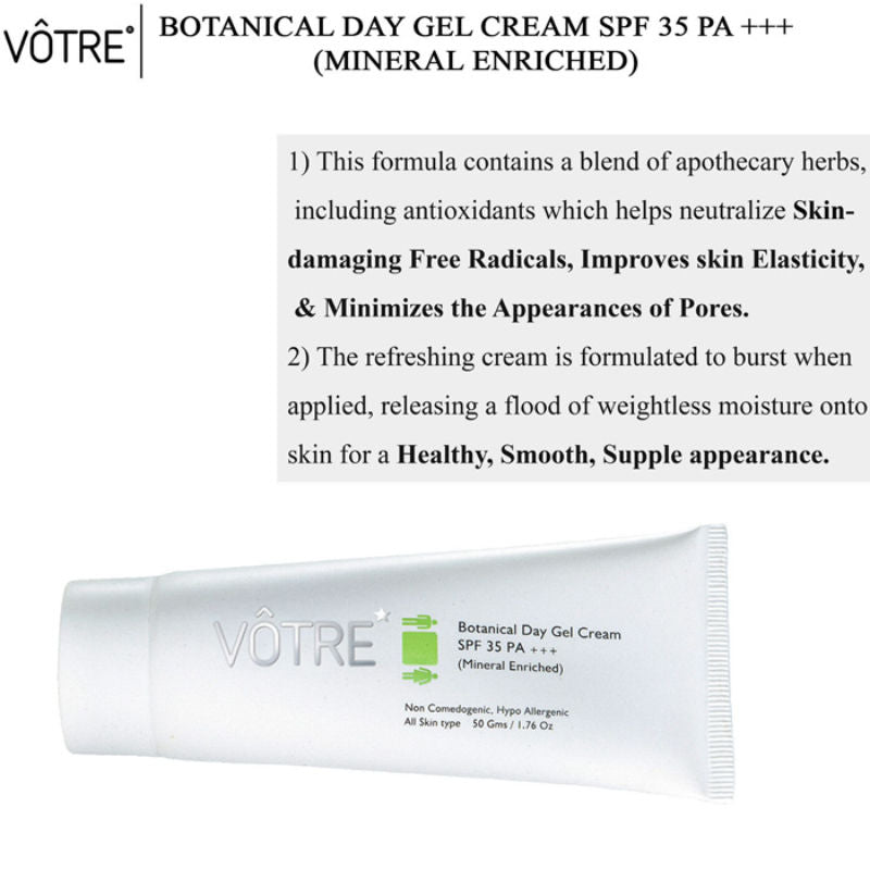 Botanical Day Gel Creme With SPF 35 PA++ Mineral Enriched