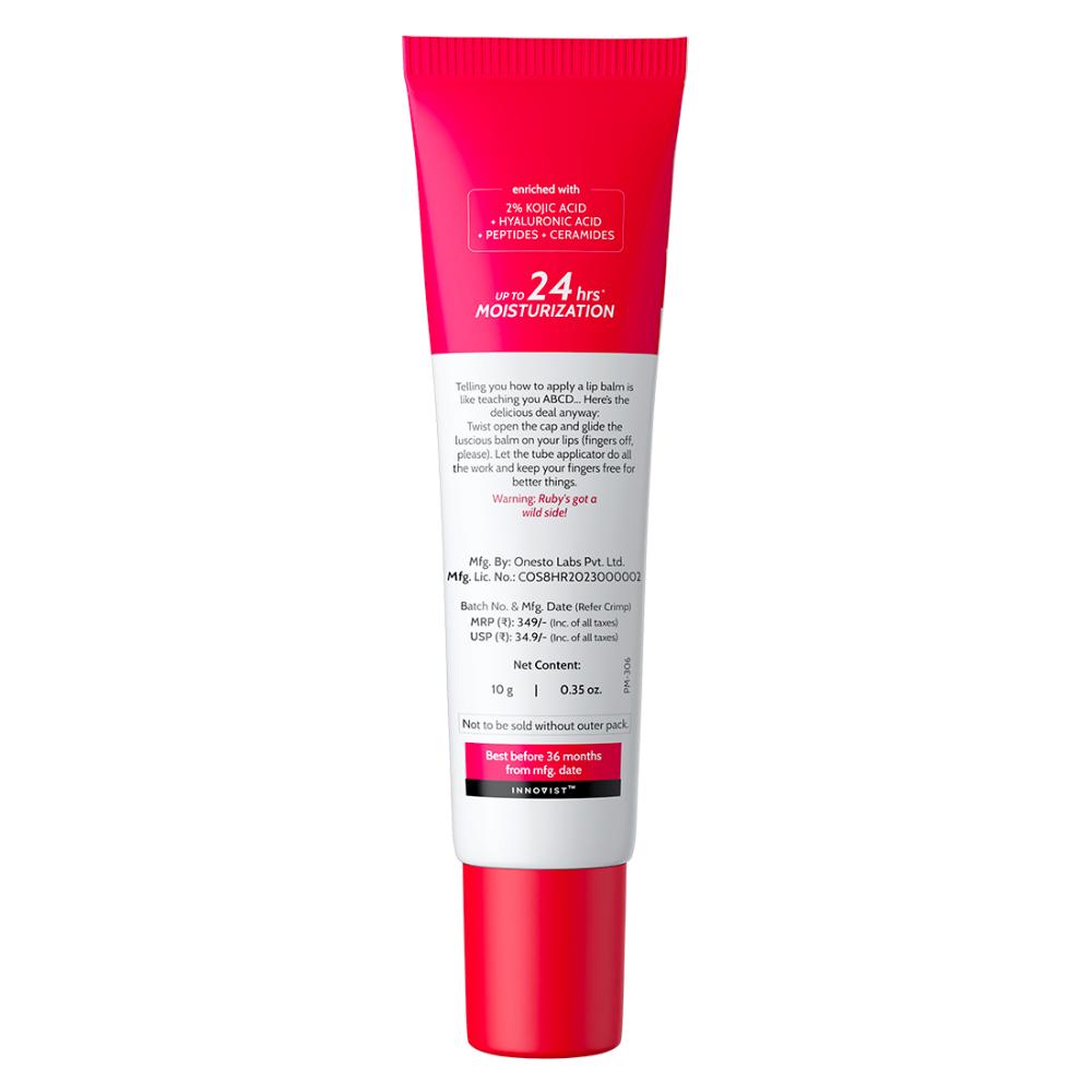 Chocolate Tinted Lip Balm with SPF 50 PA++++ for Dry, Chapped & Pigmented Lip