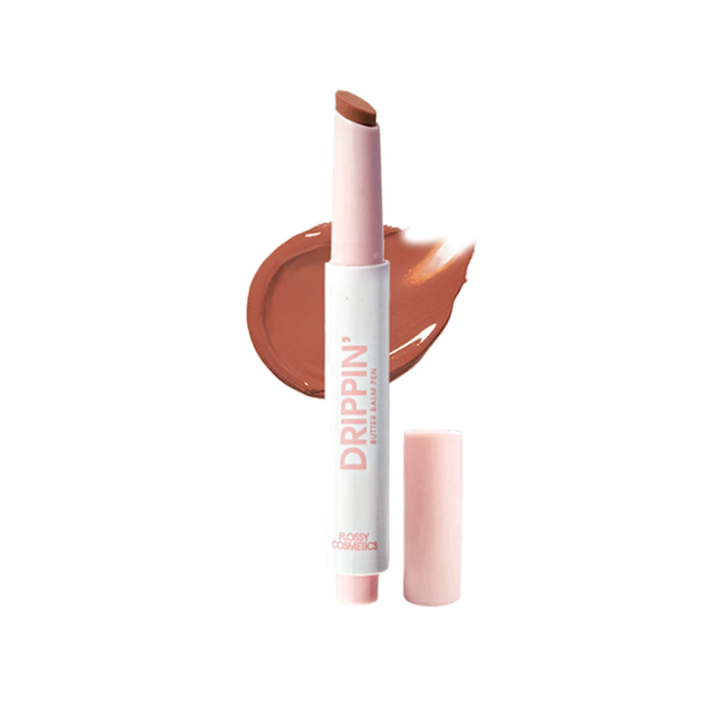 Tinted Lip Balm with Shea Butter & Jojoba Oil Brightens, Moisturizes Dry Lips - Toffee