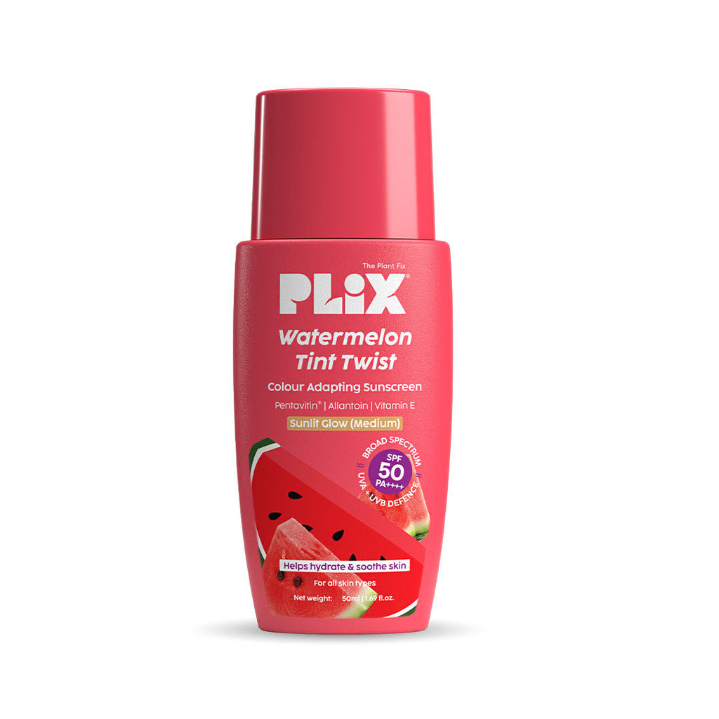 Watermelon Tint Twist Color-Adapting Sunscreen - Sunlit Glow