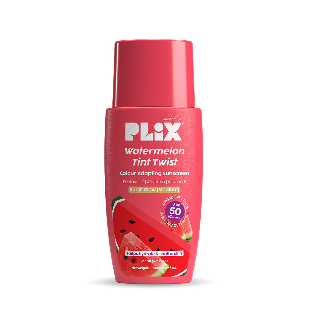 Watermelon Tint Twist Color-Adapting Sunscreen - Sunlit Glow
