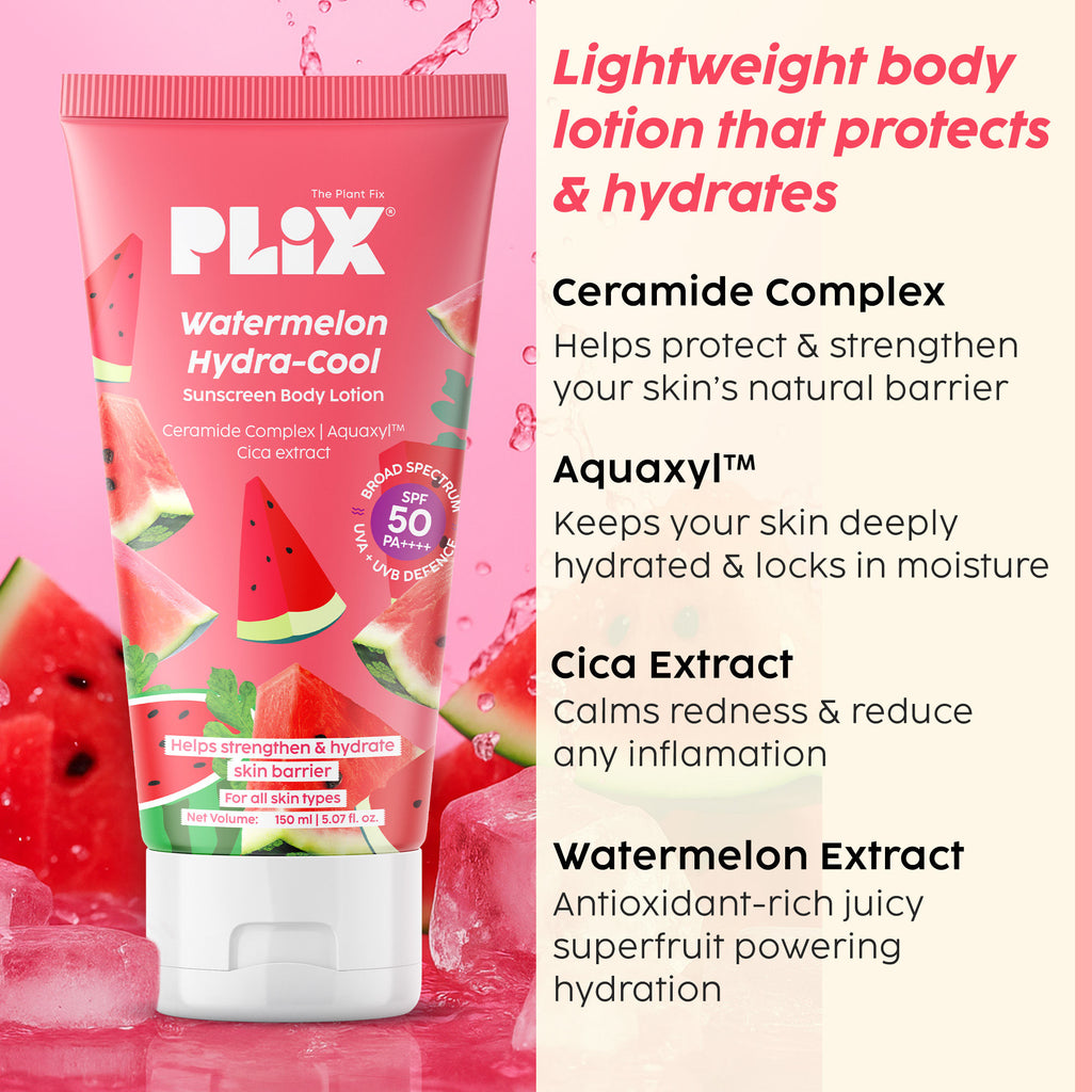 Watermelon Hydra-Cool Sunscreen Body Lotion