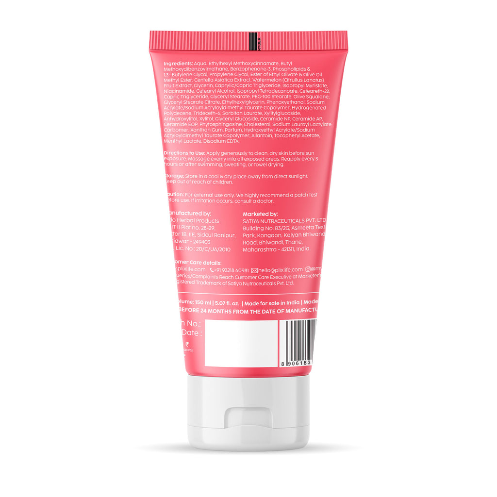 Watermelon Hydra-Cool Sunscreen Body Lotion