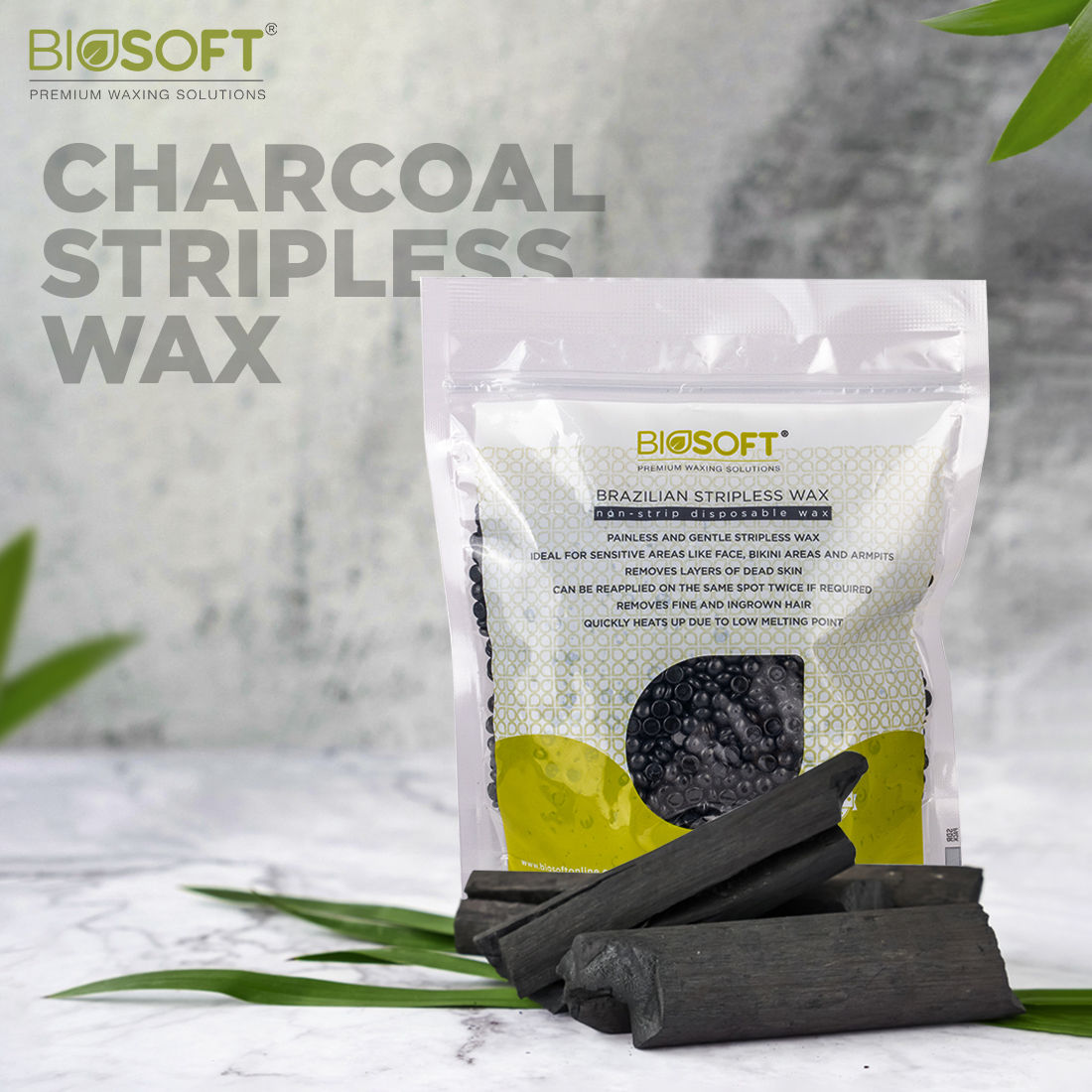 Charcoal Peelable Wax
