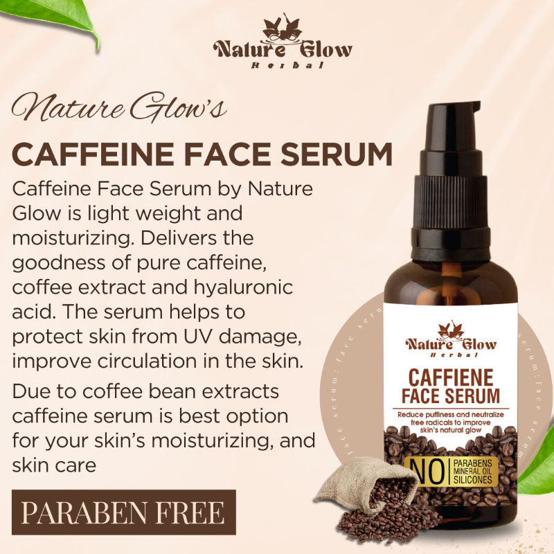 Caffeine Face Serum Hydrating Face Serum For Glowing Skin
