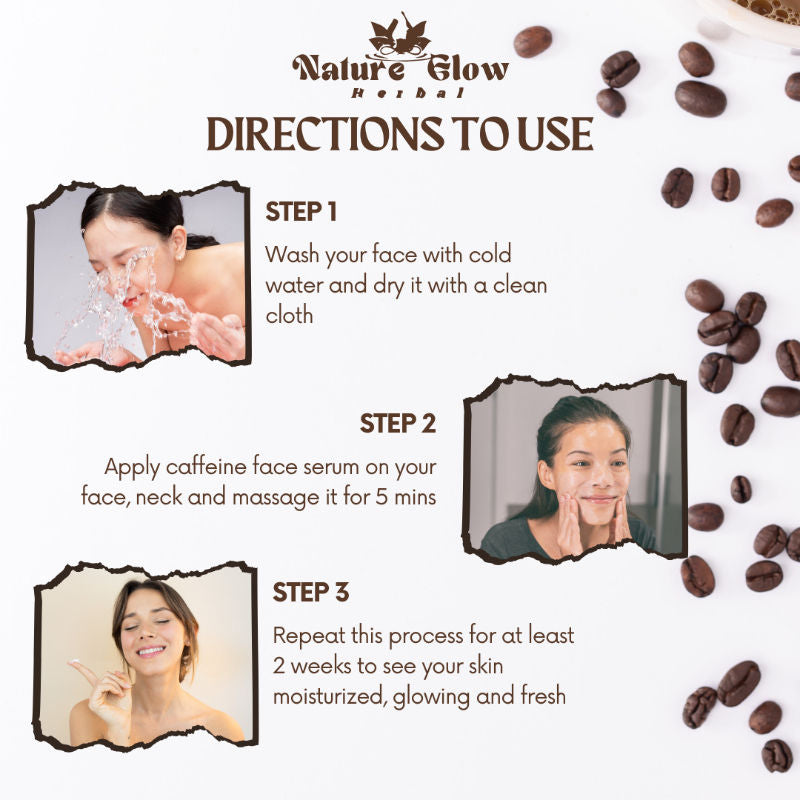 Caffeine Face Serum Hydrating Face Serum For Glowing Skin