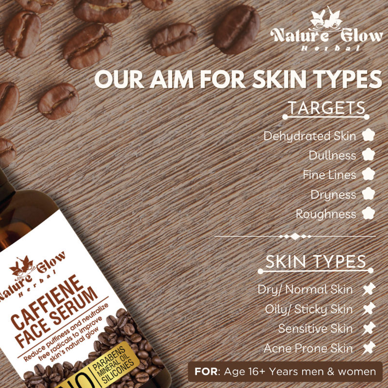 Caffeine Face Serum Hydrating Face Serum For Glowing Skin