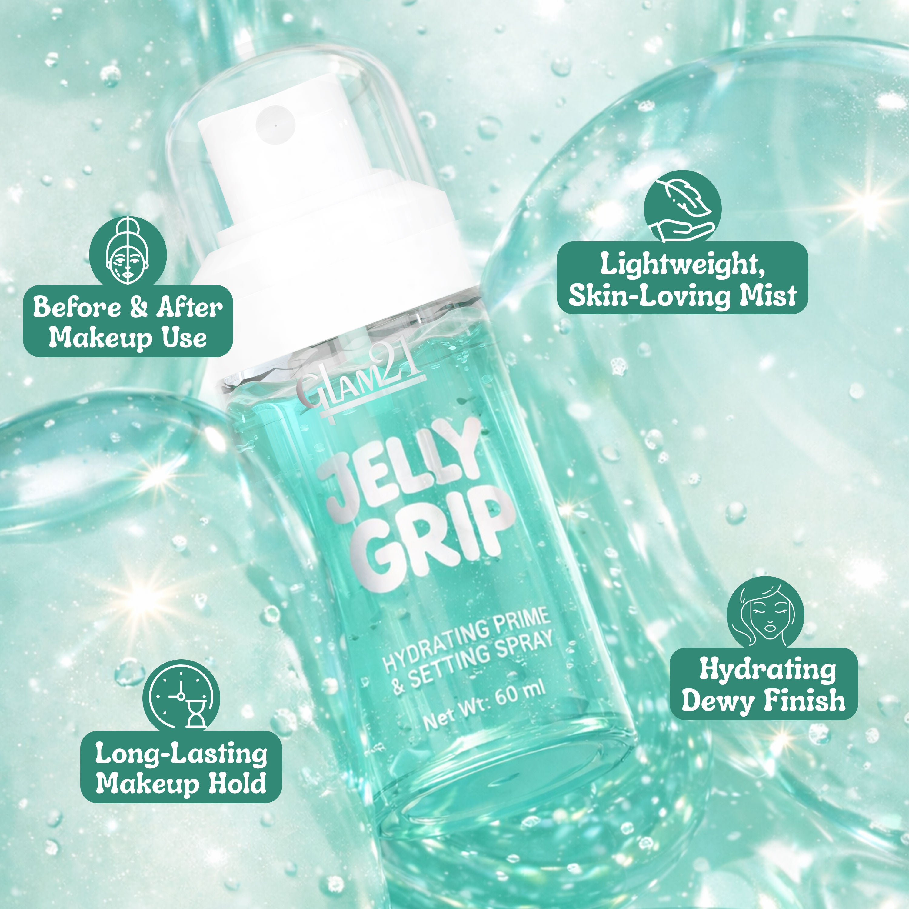 Jelly Grip Hydrating Primer & Setting Spray
