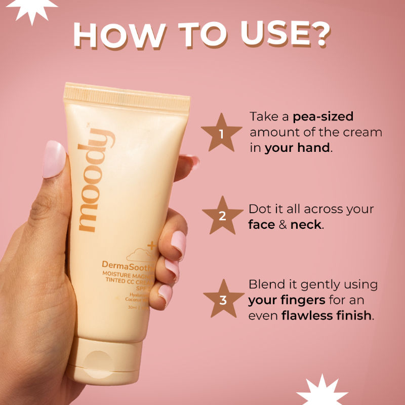 Derma Soothe Moisture Magnet Tinted CC Cream With SPF 30