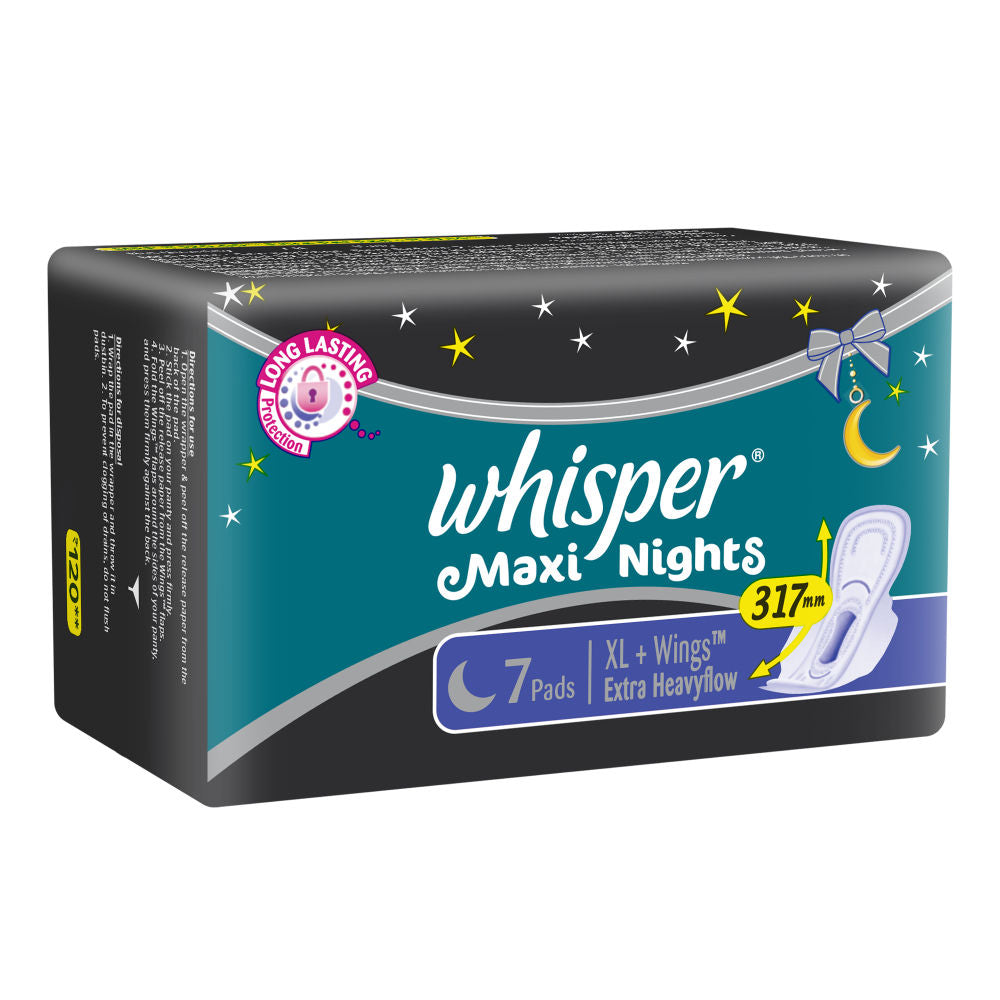 Maxi Nights Xl 7s Sanitary Pads for Women