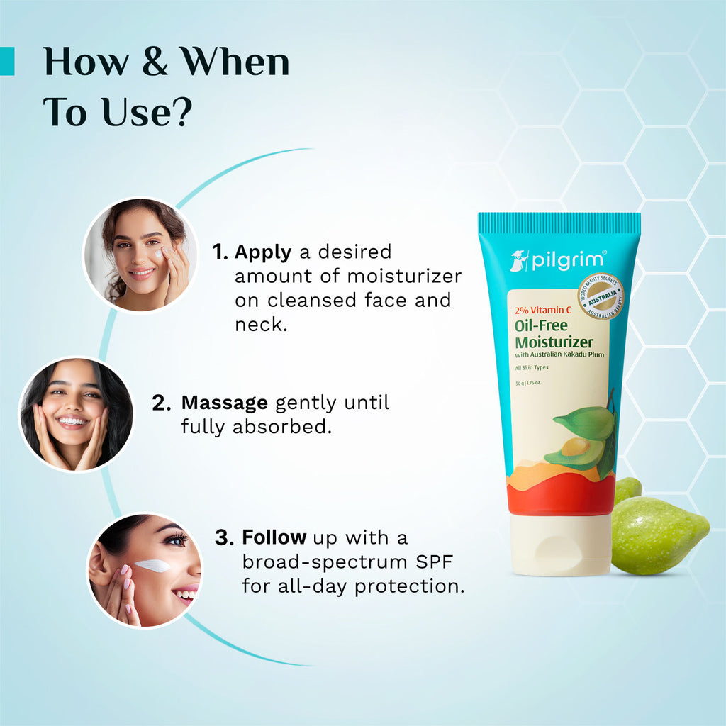 2% Vitamin C Oil - Free Moisturizer