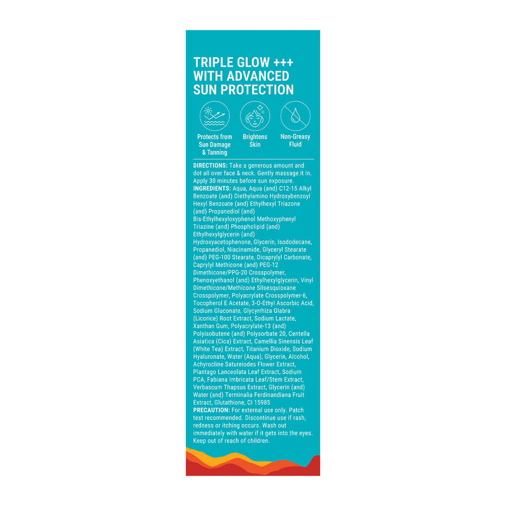5% Vitamin C Complex Brightening Serum Sunscreen SPF50+PA++++ In-Vivo tested