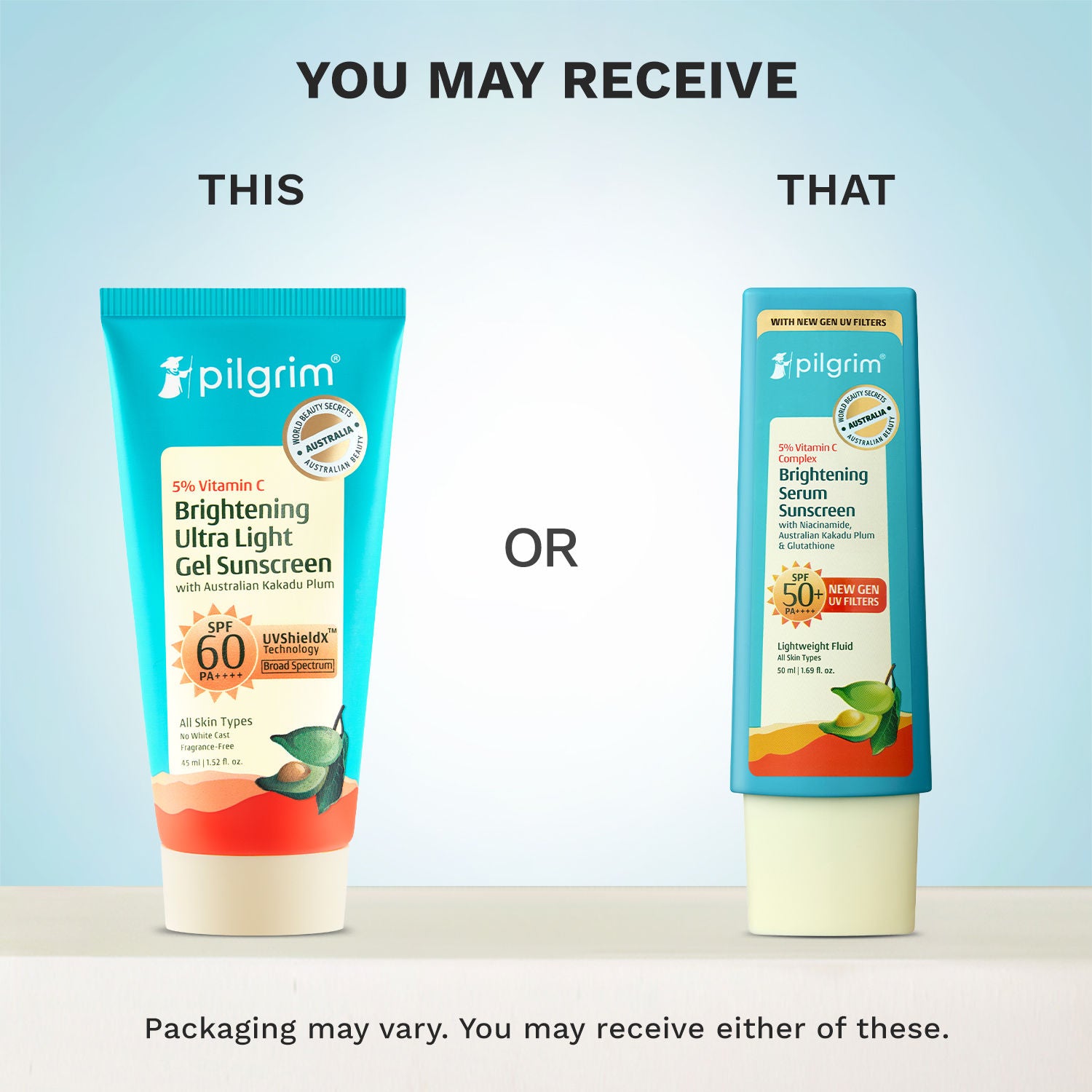 5% Vitamin C Complex Brightening Serum Sunscreen SPF50+PA++++ In-Vivo tested