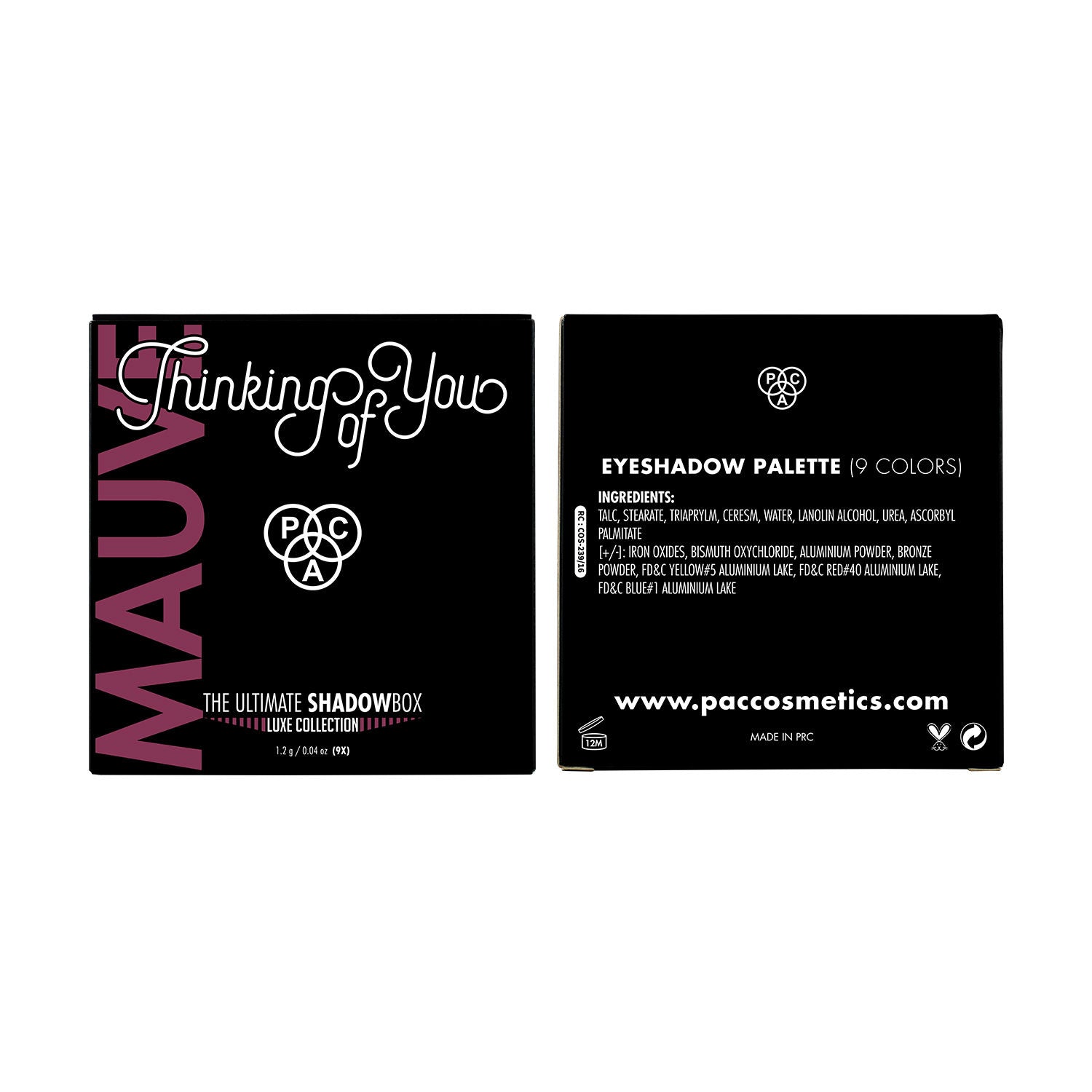 Luxe Shadowbox X9 - Thinking Of You Mauve(1.4g)Each)