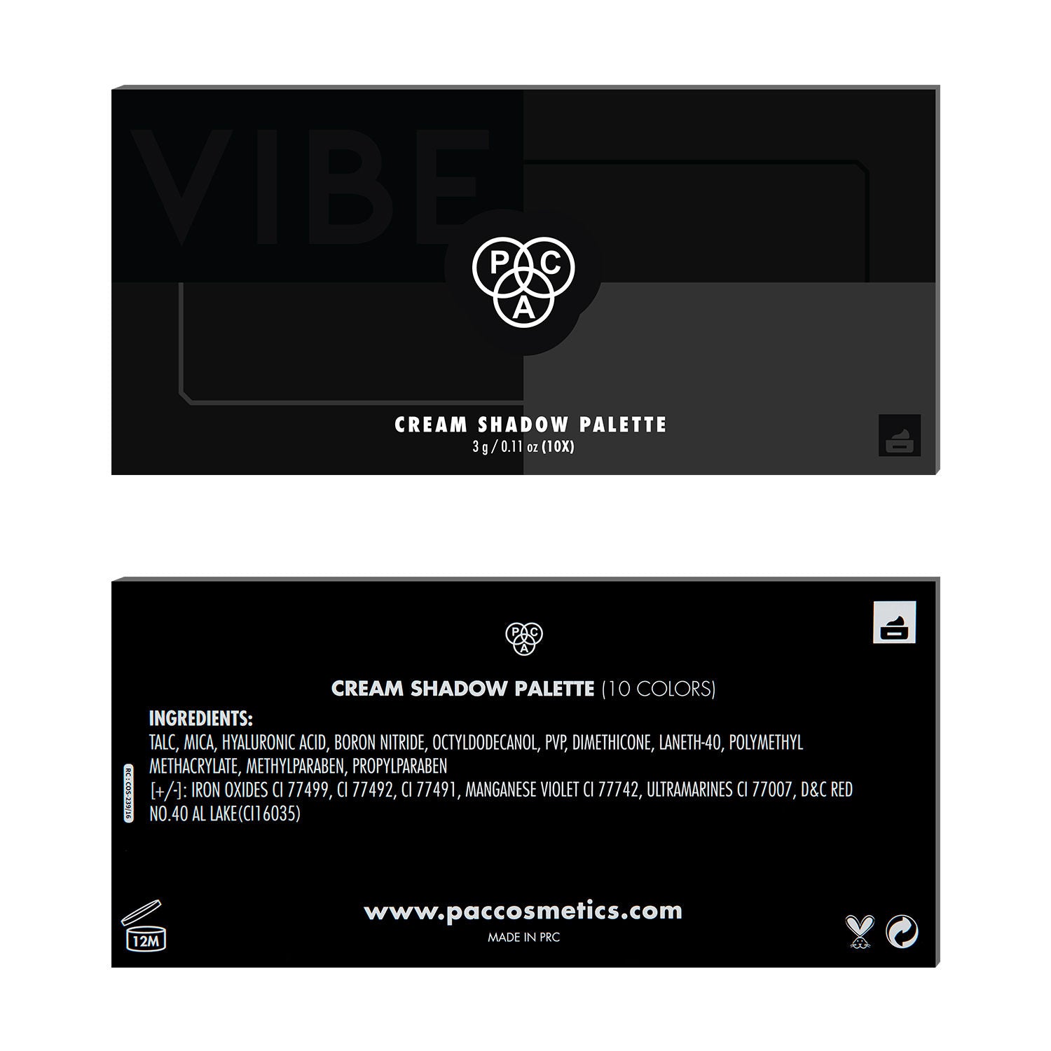 Vibe Cream Eyeshadow X10 - 01