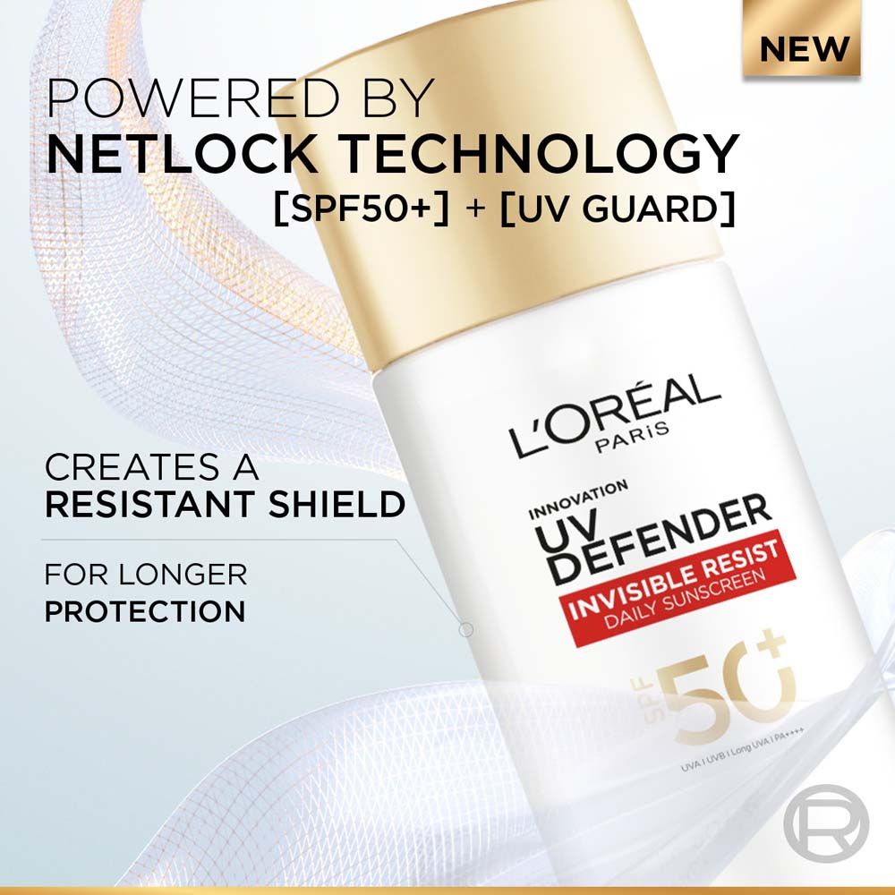 UV Defender Invisible Resist Daily Sunscreen SPF 50+ PA++++