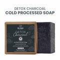 Cold Process Charcoal Detox Butter Bath Soap-Detoxification, De-Tan & Blackhead Handmade - 125 g