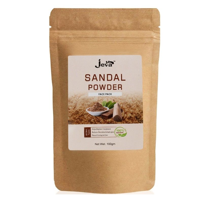 Sandalwood Powder Face Pack - Skin Brightening & Glow Enhancement