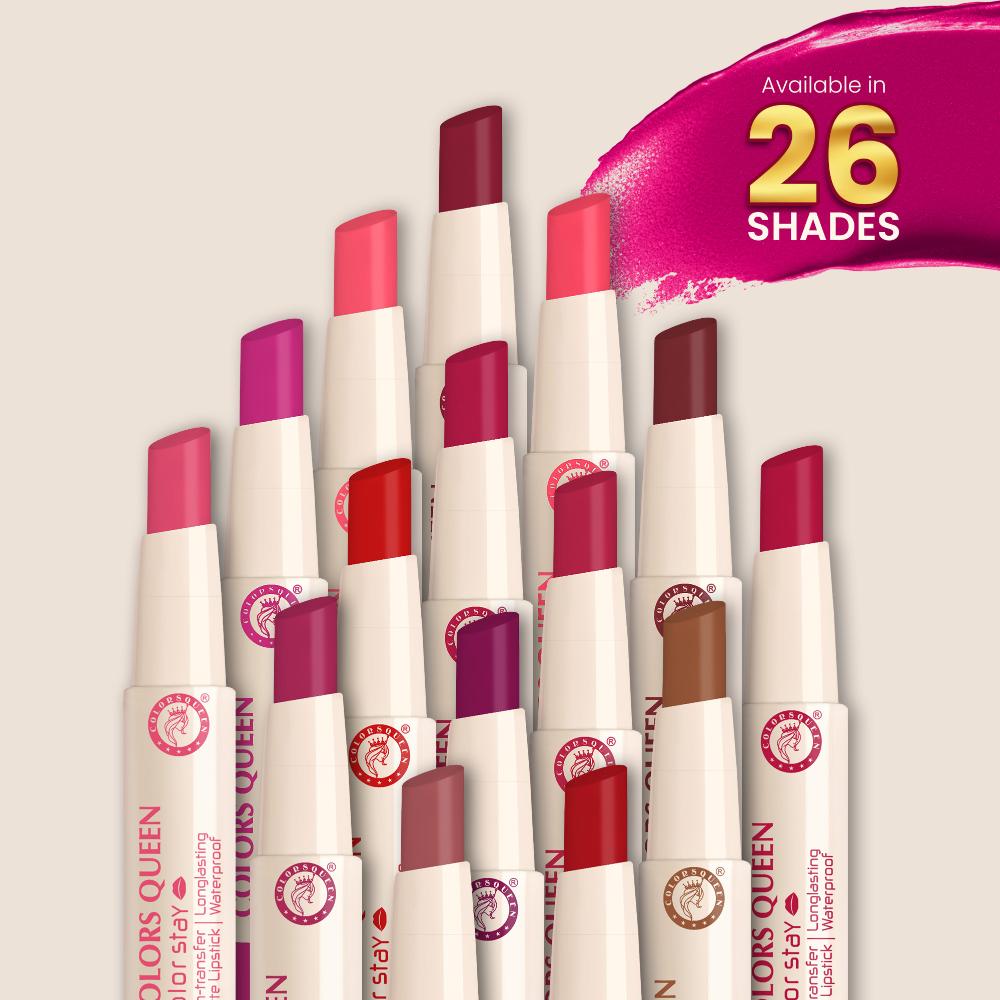 Color Stay Longlasting & Matte Lipstick Waterproof