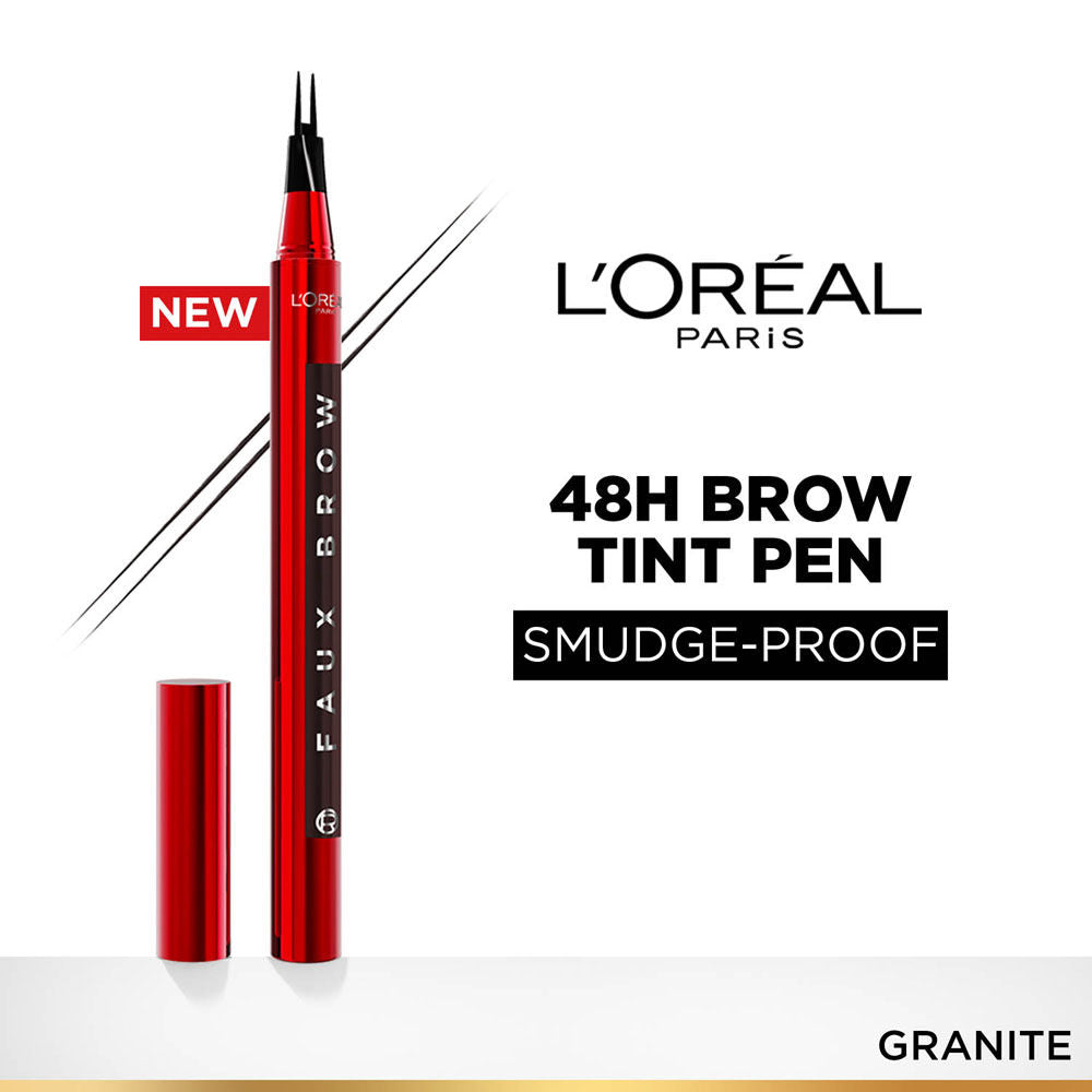 Infaillible Faux Brow Eyebrow Pen For Natural & Full Brows - Granite
