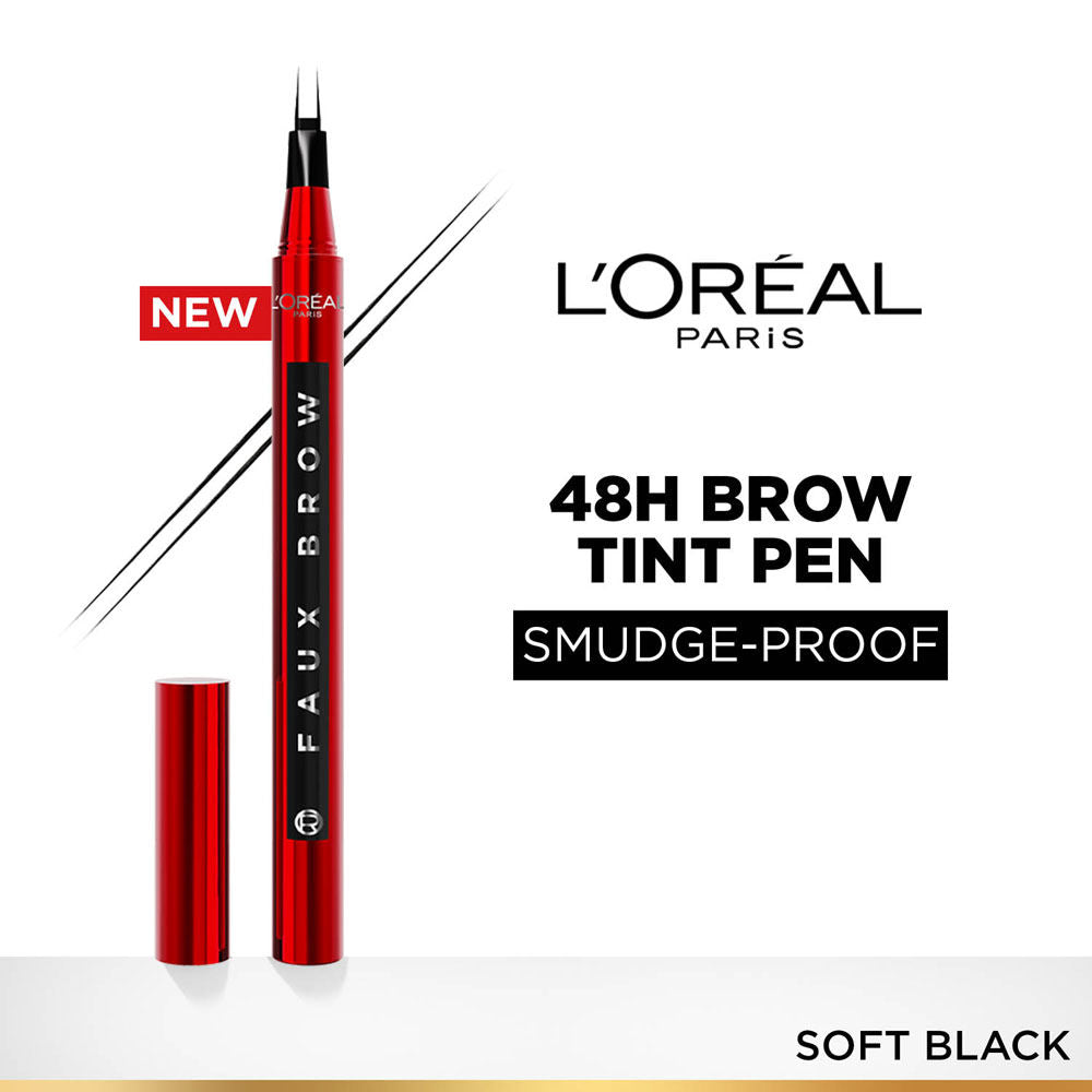 Infaillible Faux Brow Eyebrow Pen For Natural & Full Brows - Soft Black