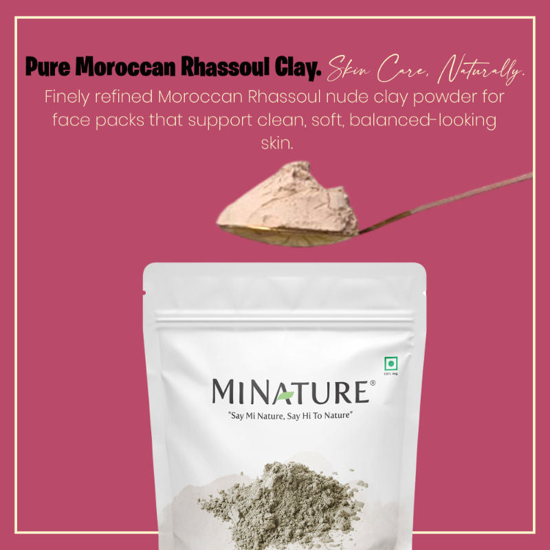 Moroccan Rhassoul Nude Clay Powder