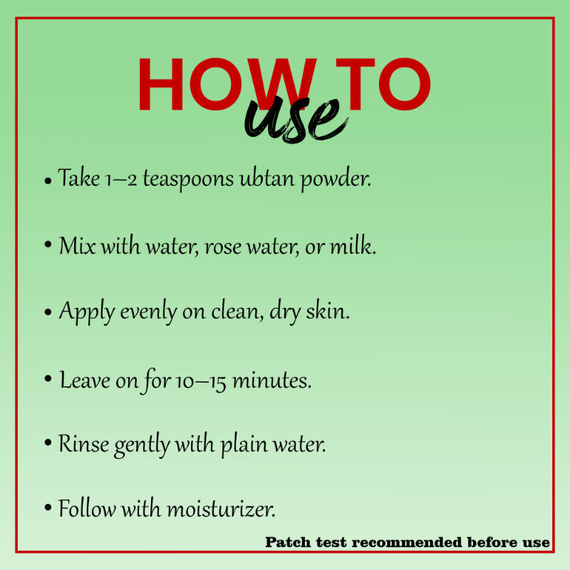 Ubtan Face Pack Powder