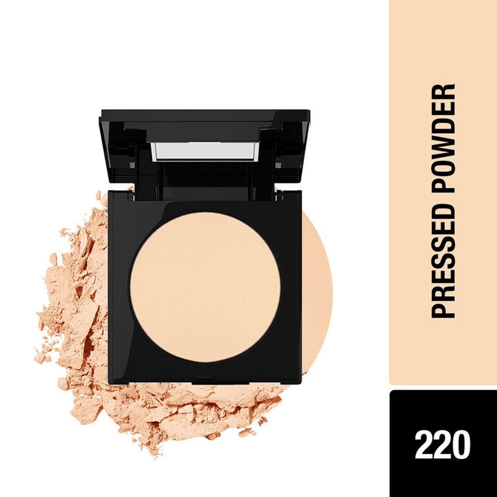 Fit Me Matte + Poreless Pressed Powder, Lightweight - 110 Porcelain - 220 Natural Beige