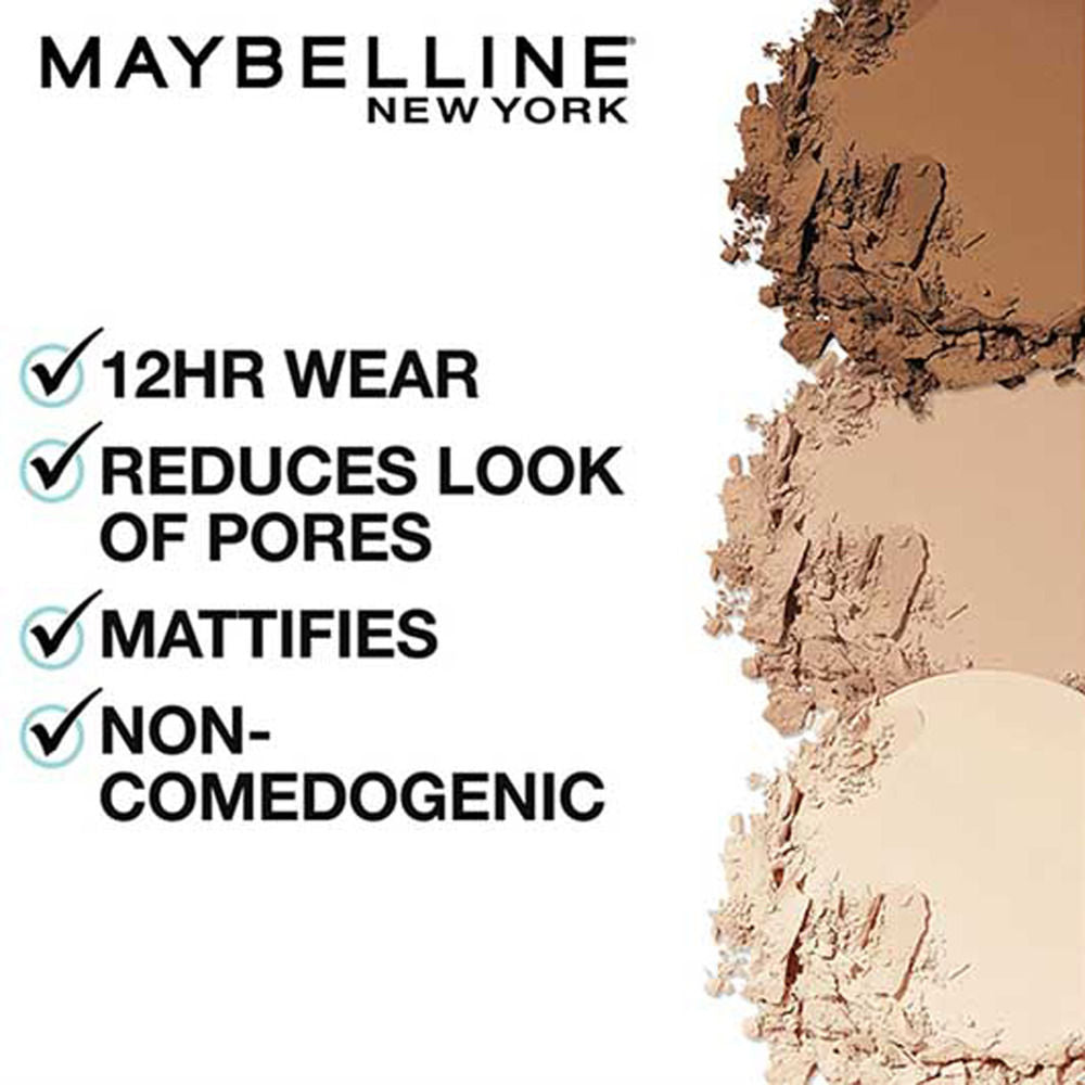 Fit Me Matte + Poreless Pressed Powder, Lightweight - 110 Porcelain