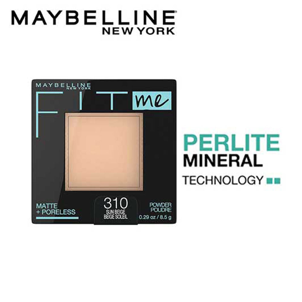 Fit Me Matte + Poreless Pressed Powder, Lightweight - 110 Porcelain