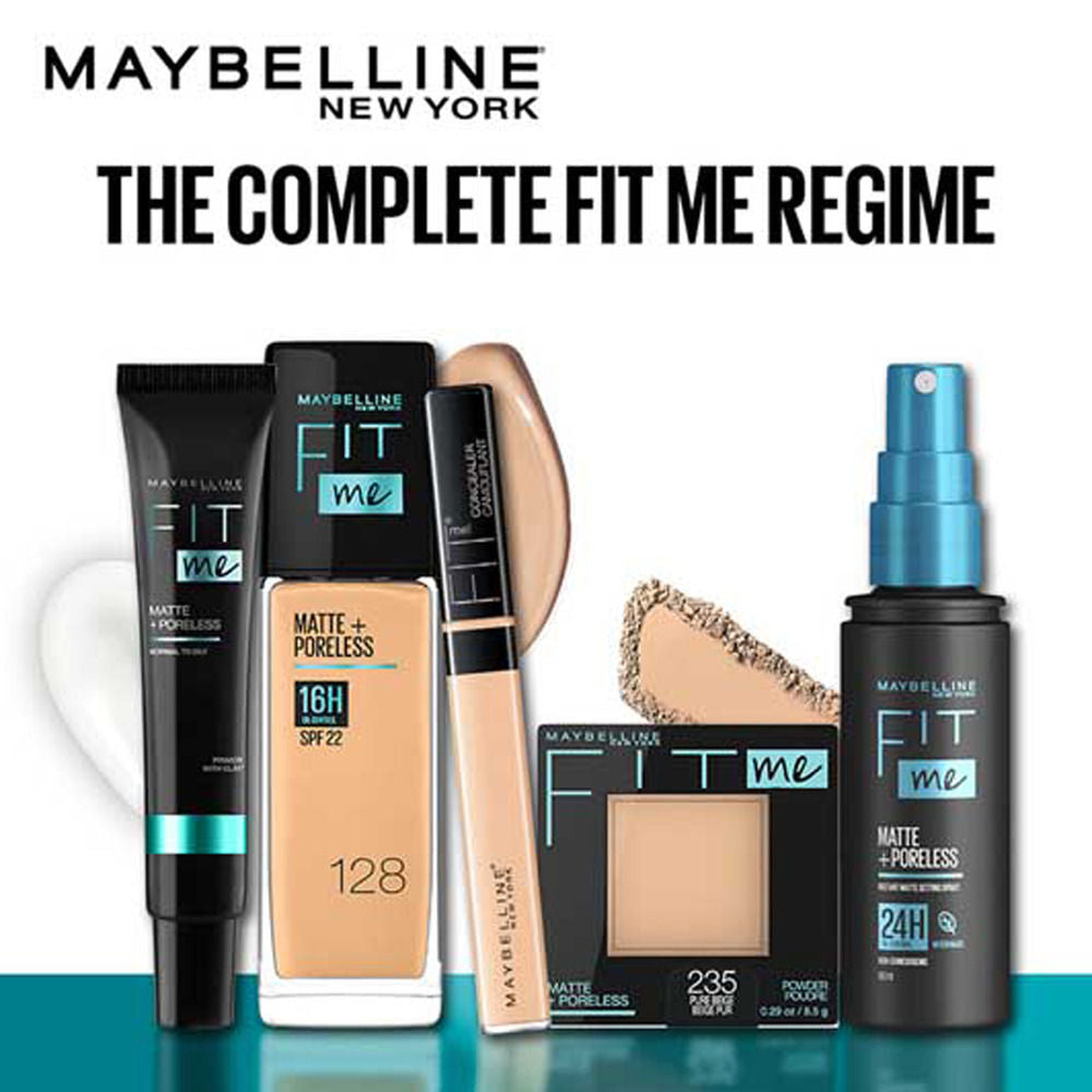 Fit Me Matte + Poreless Pressed Powder, Lightweight - 110 Porcelain