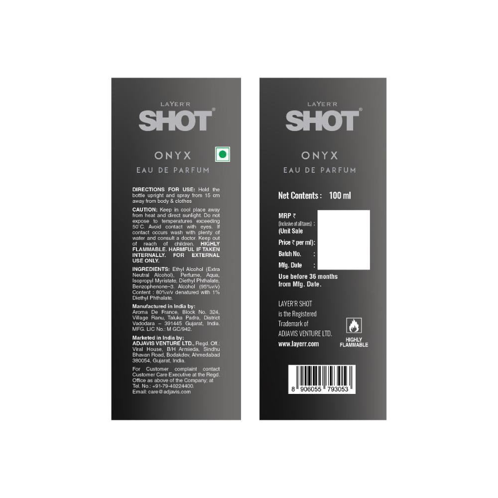 Shot Onyx EDP For Him