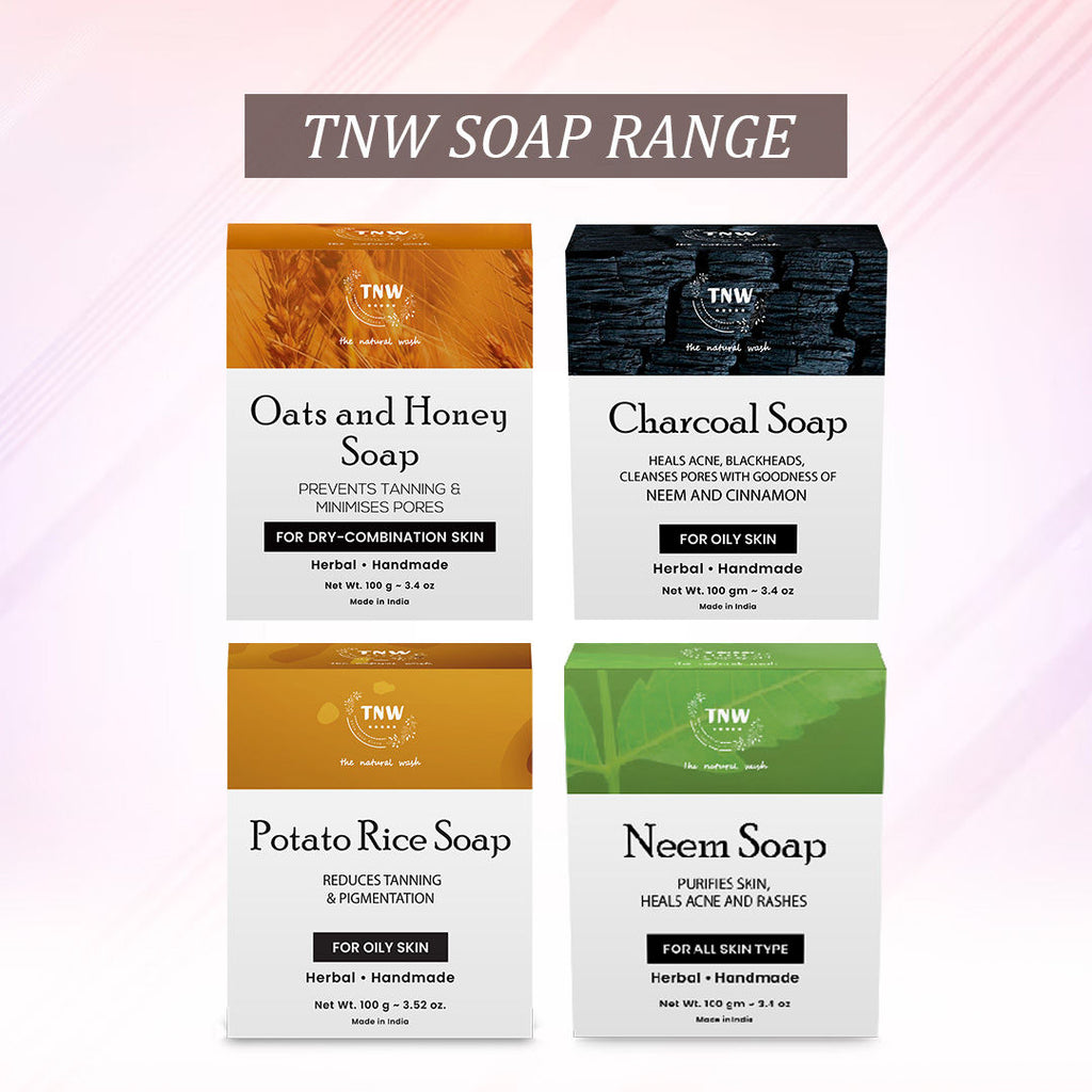 Handmade Charcoal Bathing Soap For Acne and Deep Cleansing - For Oily Skin