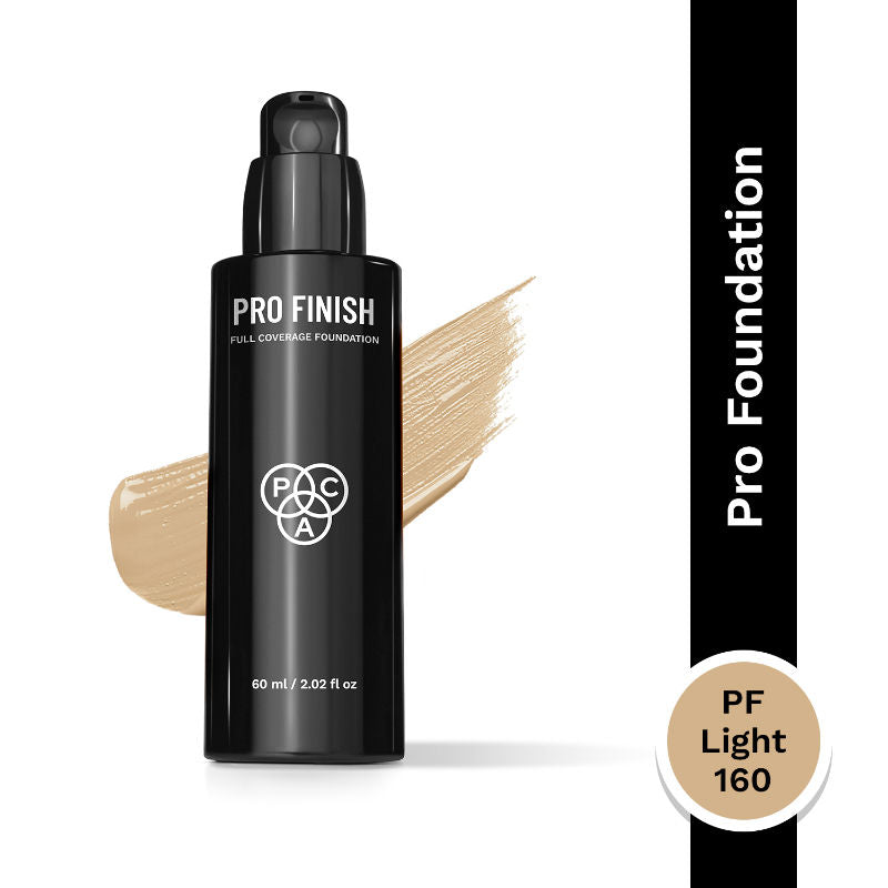 Pro Finish Full Coverage Foundation - Pf Light - 160