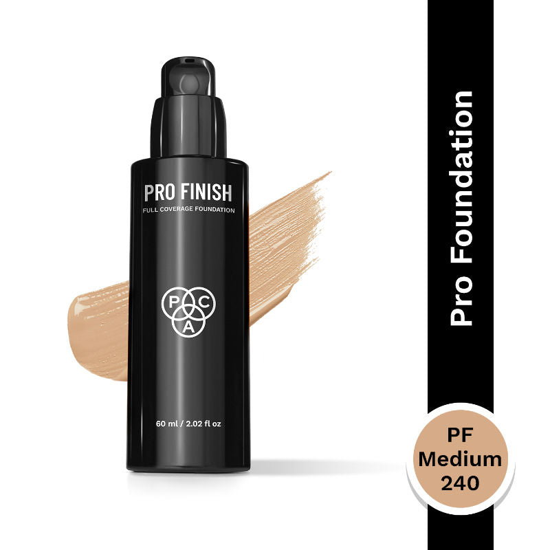 Pro Finish Full Coverage Foundation - Pf Medium - 240