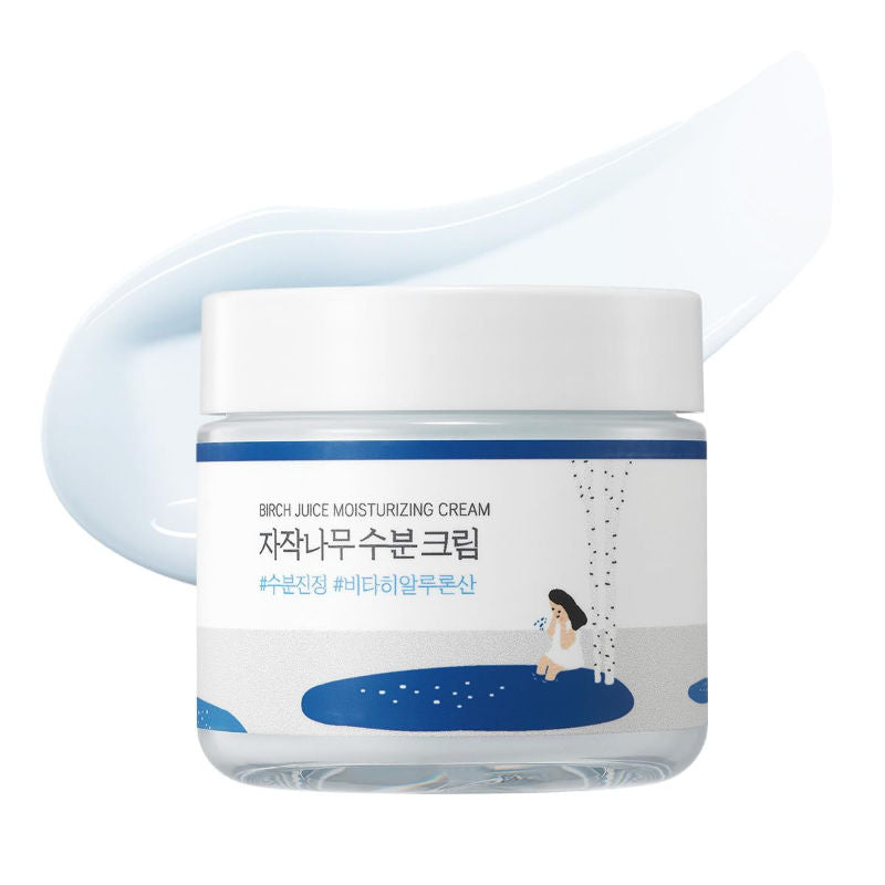 Birch Juice Moisturizing Cream, Deep Hydration with Hyaluronic Acid