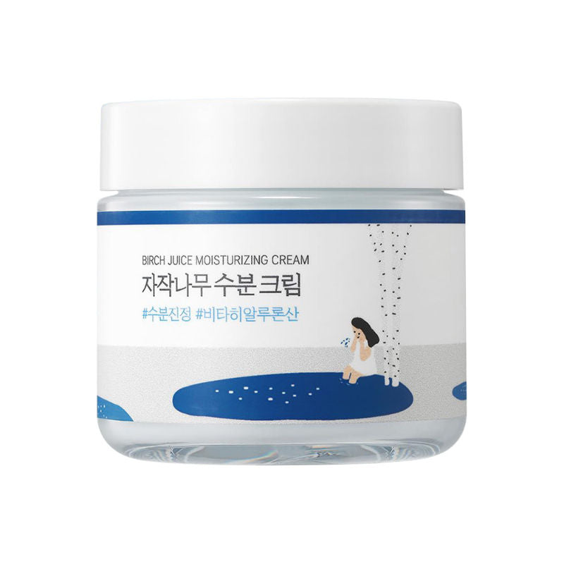 Birch Juice Moisturizing Cream, Deep Hydration with Hyaluronic Acid