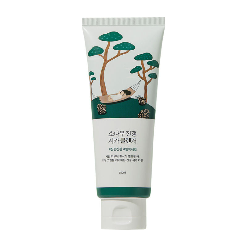 Pine Calming Cica Cleanser, Gentle Foam Cleanser for Acne-Prone Skin