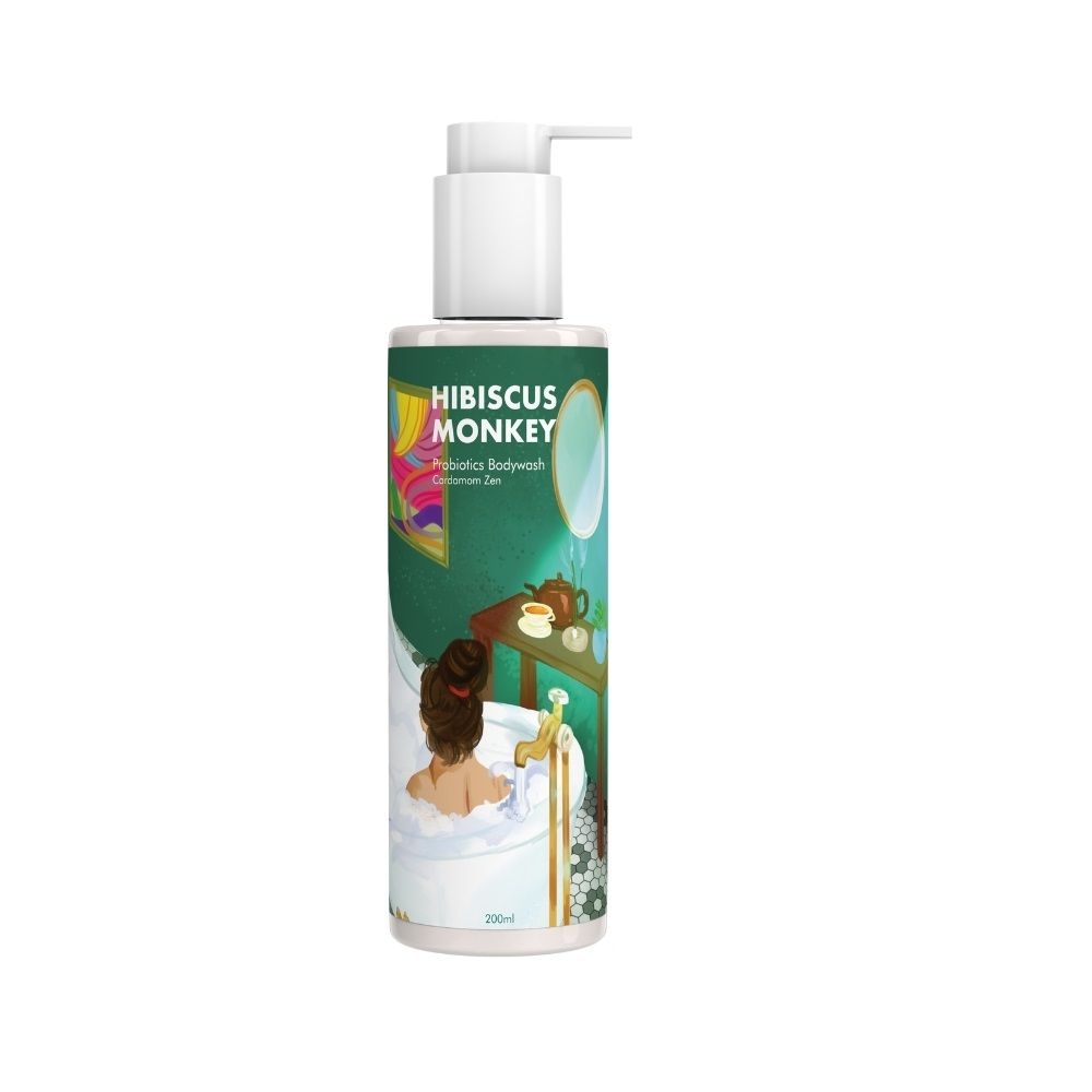 Probiotics Body Wash, 100% Plant Derived, Sensitive Skin Friendly, pH Balanced
