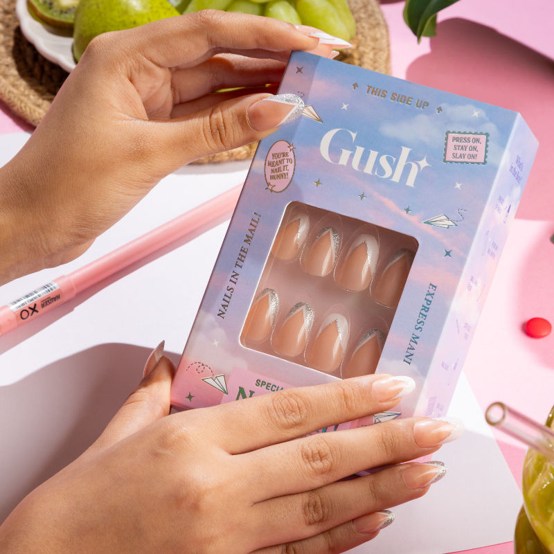 Nailed It Reusable Luxury Press On Nails (Round Shape)