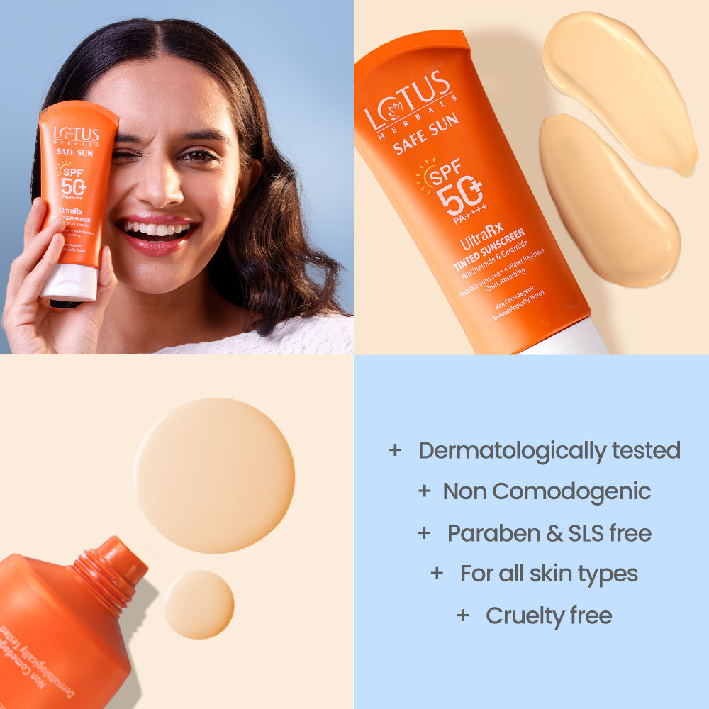 Safesun Ultrarx UV/Blue Filters Tinted Sunscreen SPF 50+ PA++++