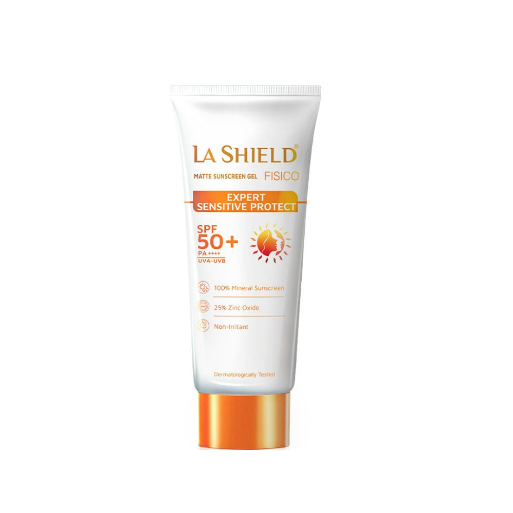 Fisico SPF 50+ PA+++ Mineral Sunscreen No Chemical Filter For Sensitive Skin
