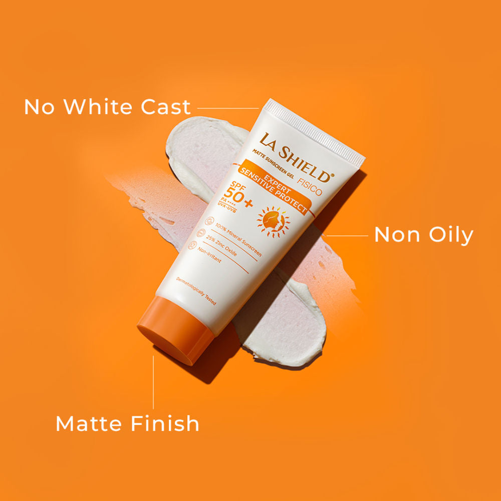 Fisico SPF 50+ PA+++ Mineral Sunscreen No Chemical Filter For Sensitive Skin